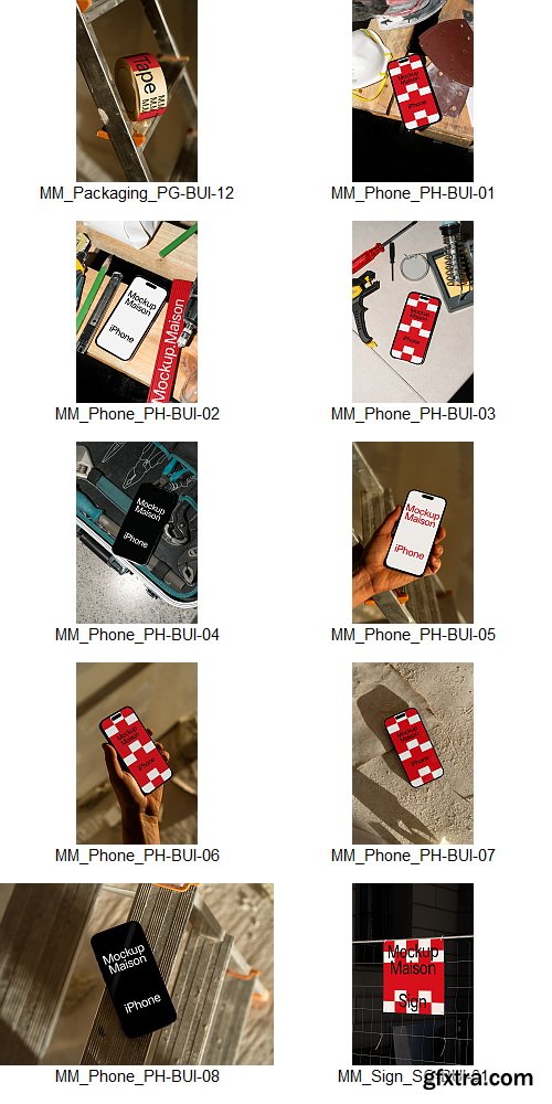 Mockup Maison - Builder Collection &ndash; 66 Mockups $290