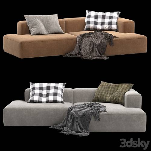 '3dsky Pro - Soft modular sofa from the furniture factory Volga'