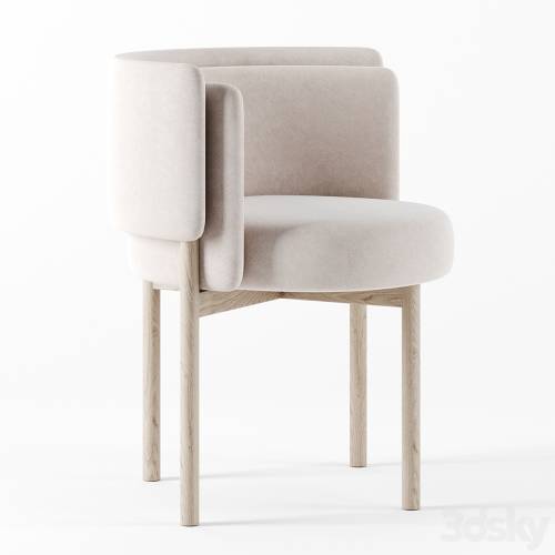 '3dsky Pro - LAYERED BACK dining CHAIR by South hill home' '3dsky Pro - LAYERED BACK dining CHAIR by South hill home'