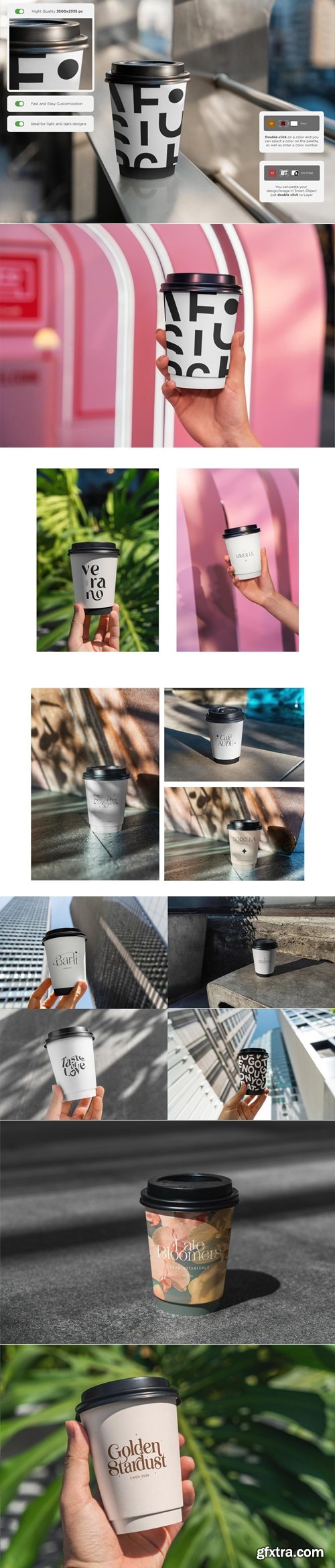 MockupCloud - Coffee Cup To Go MockUps