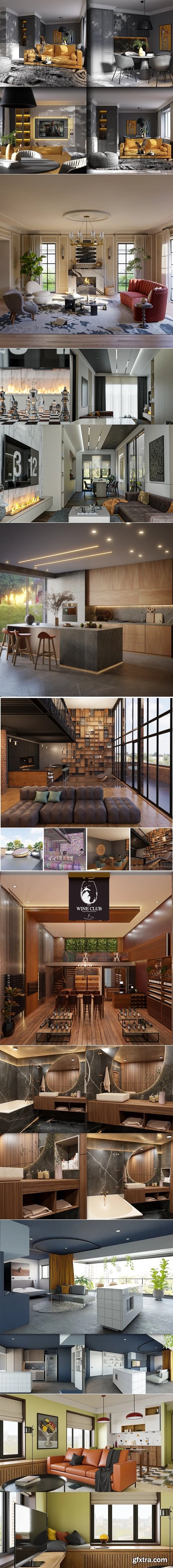 BlenderKit - Scenes Pack #10