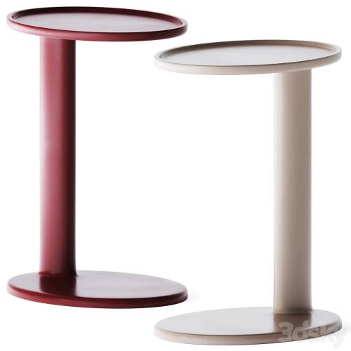'3dsky Pro - Metal Side Table Oliver by Flexform'