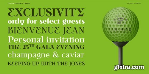 Ultion Font Family 21xOTF $199