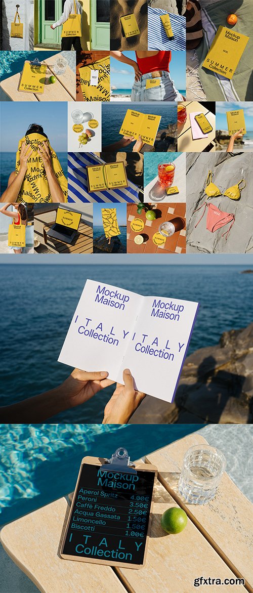 Mockup Maison - Best of Summer Collection &ndash; 20 Mockups $80