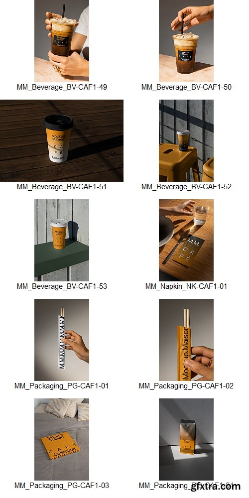 Mockup Maison - Cafe1 Collection – 71 Mockups $320 Mockup Maison - Cafe1 Collection – 71 Mockups $320