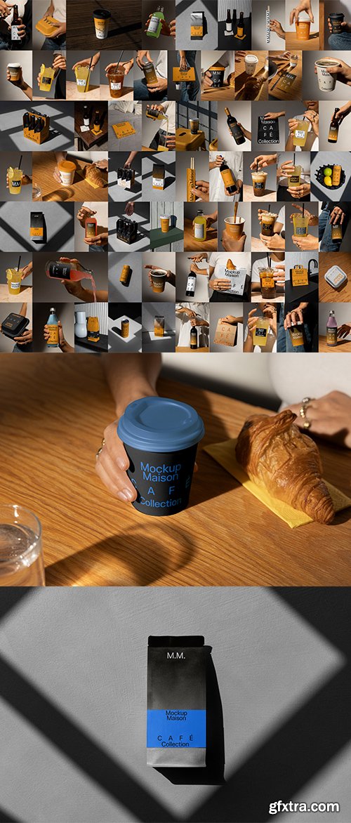 Mockup Maison - Cafe1 Collection &ndash; 71 Mockups $320