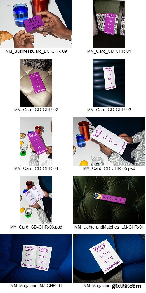 Mockup Maison - Cheers Collection &ndash; 38 Mockups $180