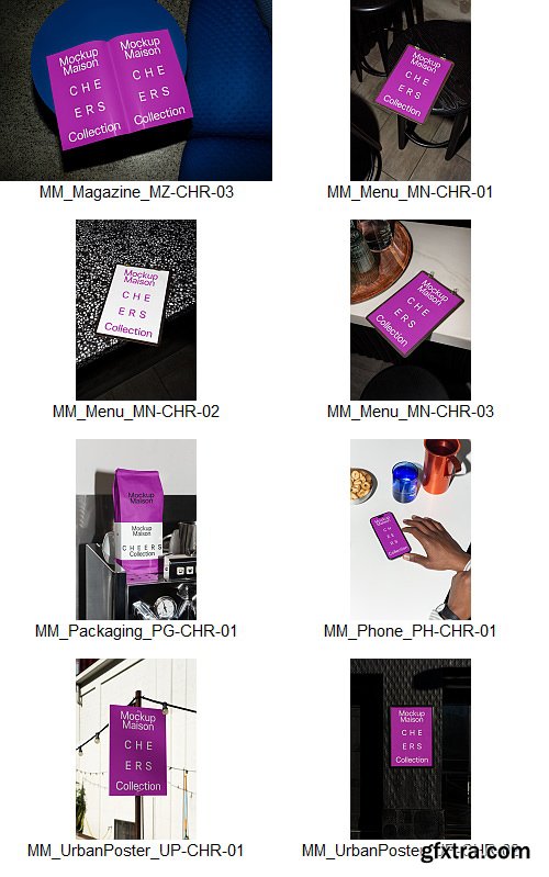 Mockup Maison - Cheers Collection &ndash; 38 Mockups $180