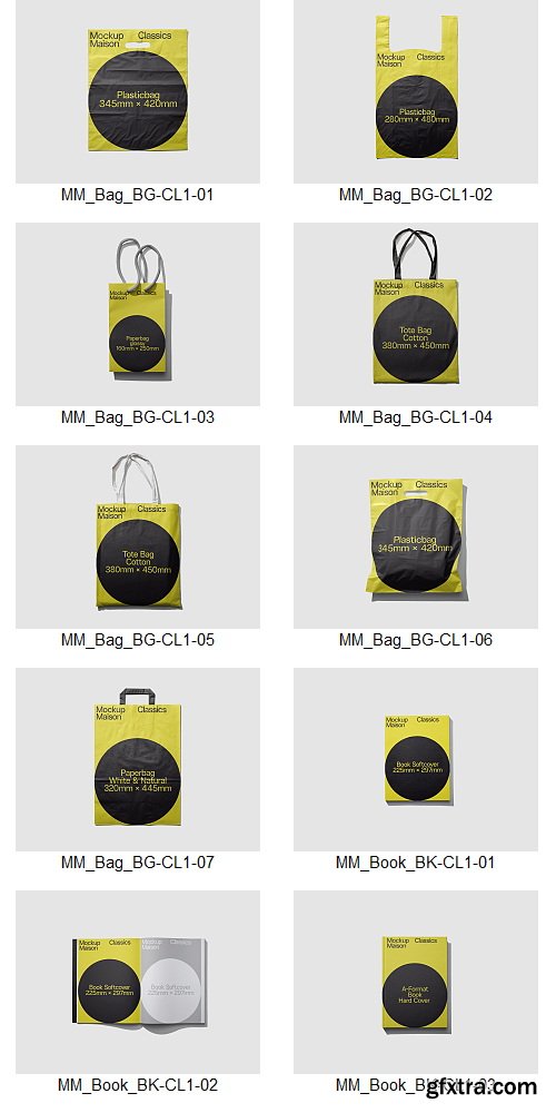 Mockup Maison - Classics1 Collection &ndash; 40 Mockups $160