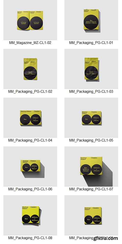 Mockup Maison - Classics1 Collection &ndash; 40 Mockups $160