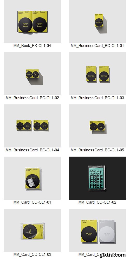 Mockup Maison - Classics1 Collection &ndash; 40 Mockups $160