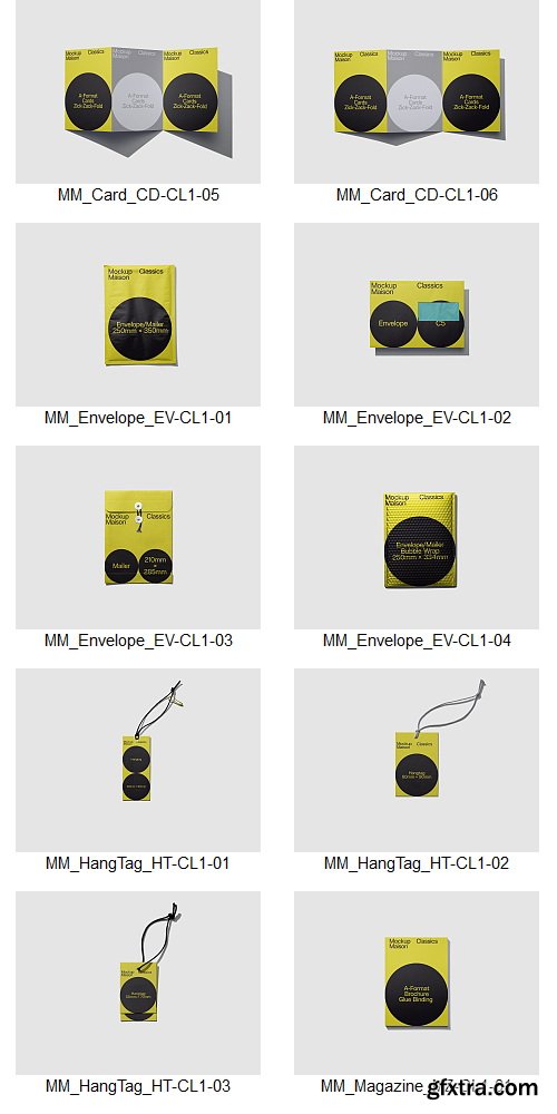 Mockup Maison - Classics1 Collection &ndash; 40 Mockups $160
