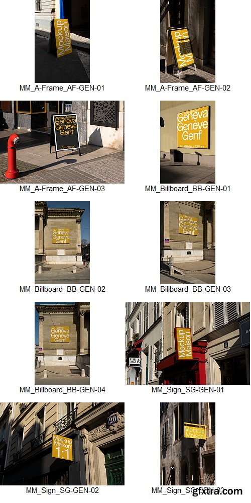 Mockup Maison - Geneva Collection &ndash; 32 Mockups $130