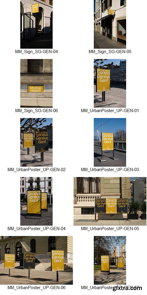 Mockup Maison - Geneva Collection &ndash; 32 Mockups $130