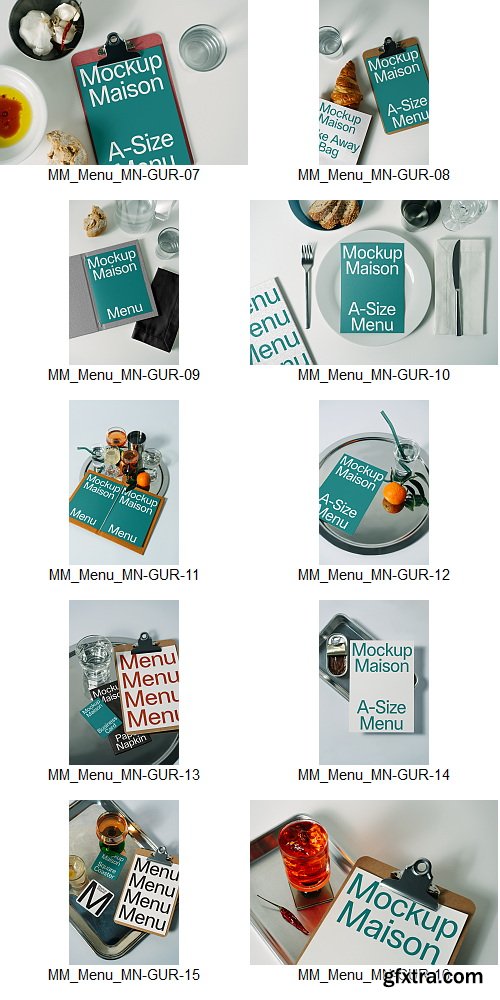 Mockup Maison - Gourmet Collection &ndash; 75 Mockups $340