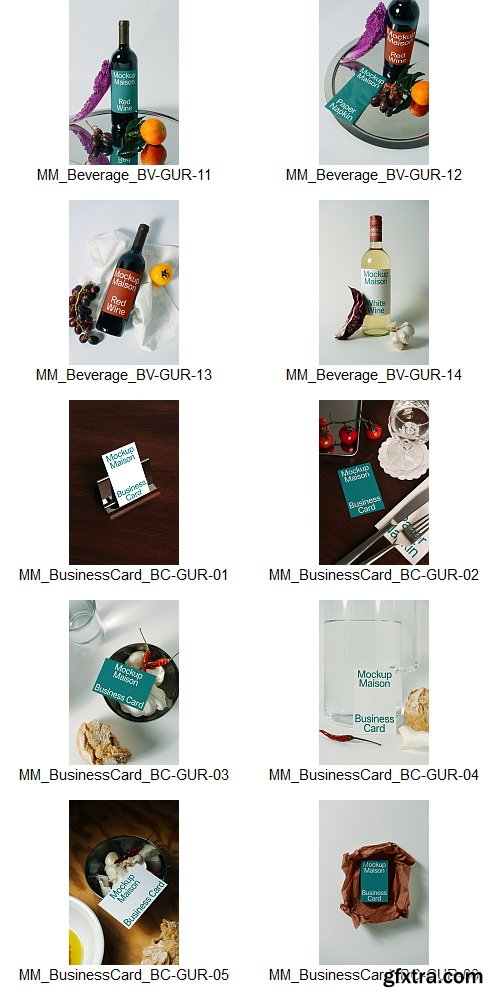 Mockup Maison - Gourmet Collection &ndash; 75 Mockups $340