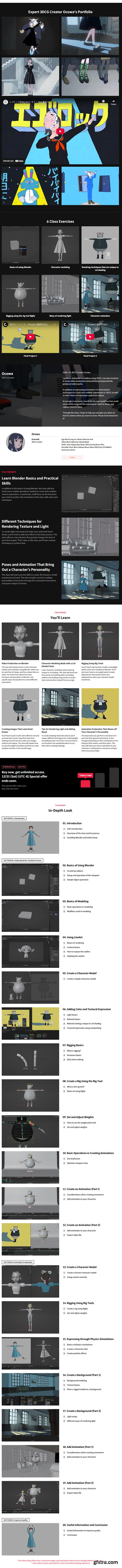 Coloso - Hand-Drawn Style Character Animation with Blender