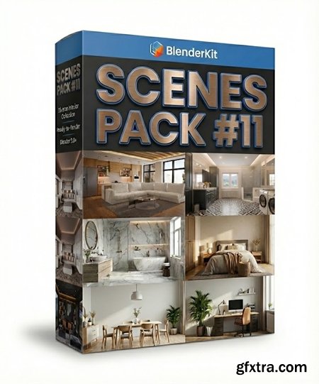 BlenderKit Scenes Pack #11