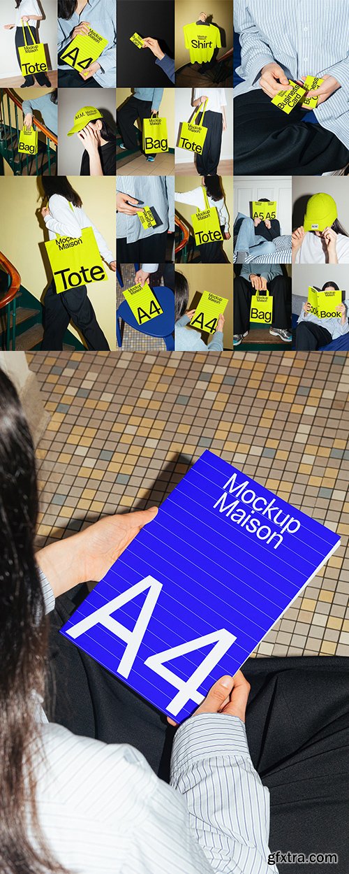 Mockup Maison - Home Office Collection &ndash; 20 Mockups $80