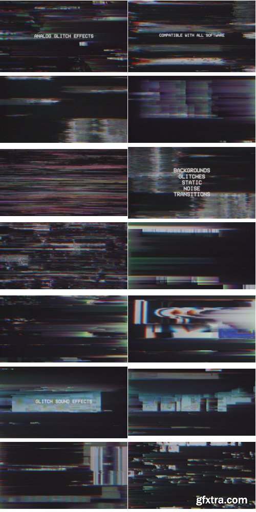 Sickboat - GLITCH EFFECTS: REAL GLITCH TEXTURE OVERLAYS (VOL. 2) Sickboat - GLITCH EFFECTS: REAL GLITCH TEXTURE OVERLAYS (VOL. 2)