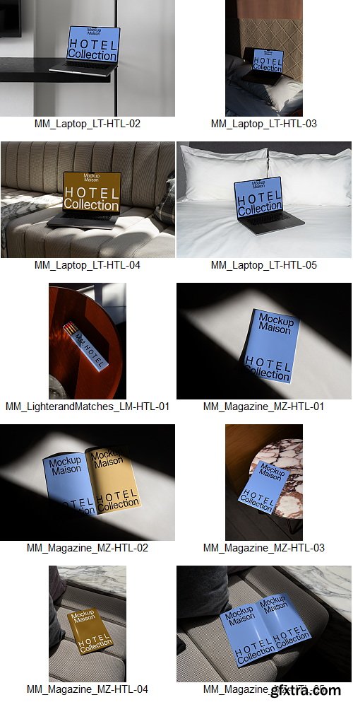 Mockup Maison - Hotel Collection – 33 Mockups $150 Mockup Maison - Hotel Collection – 33 Mockups $150