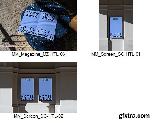 Mockup Maison - Hotel Collection – 33 Mockups $150 Mockup Maison - Hotel Collection – 33 Mockups $150