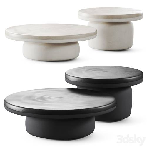 '3dsky Pro - Poliform Crew Coffee Tables'