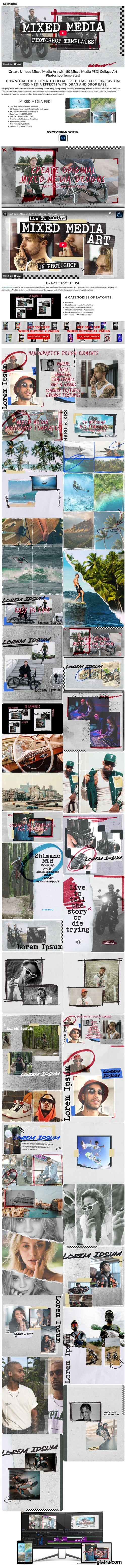 Sickboat - MIXED MEDIA PSD