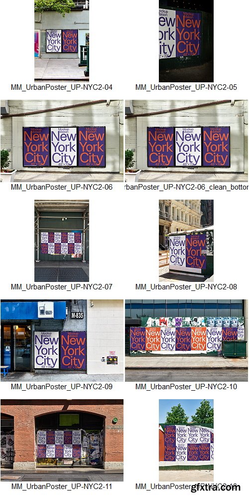 Mockup Maison - New York City 2 Collection &ndash; 50 Mockups $200