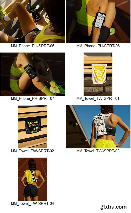Mockup Maison - Sport Collection &ndash; 57 Mockups $260