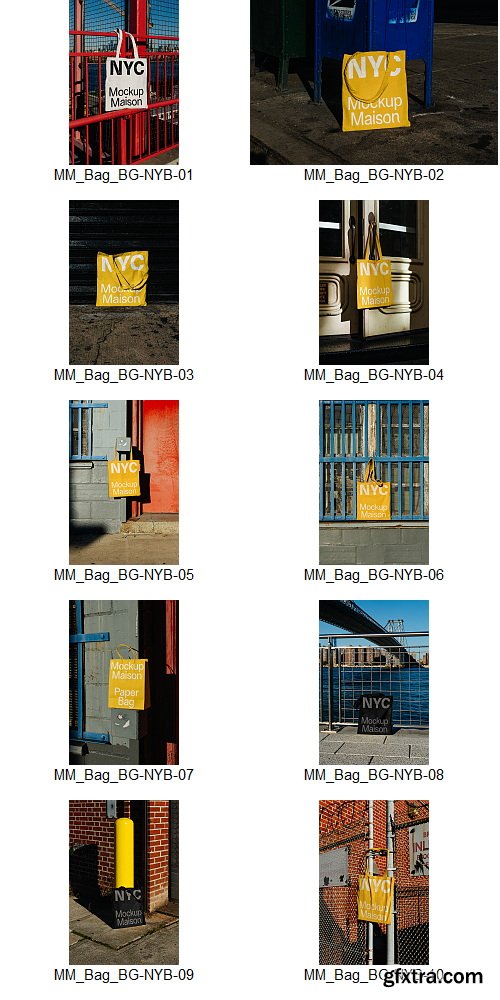 Mockup Maison - New York Basics Collection &ndash; 24 Mockups $110