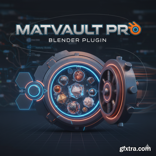 MatVault Pro v1.8.0 for Blender