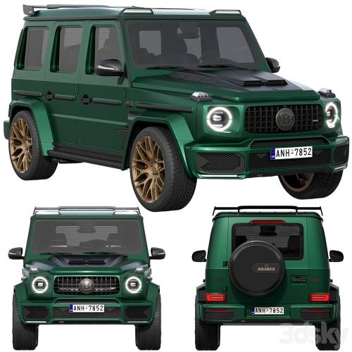 '3dsky Pro - Mercedes-Benz AMG G63 BRABUS 700 WIDESTAR' '3dsky Pro - Mercedes-Benz AMG G63 BRABUS 700 WIDESTAR'
