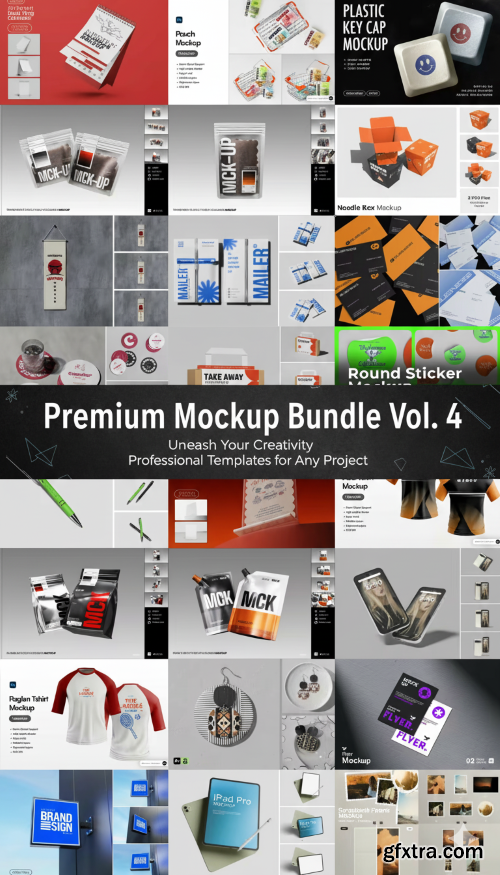 Premium Mockup Bundle Vol. 4