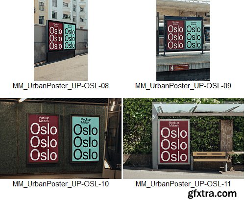 Mockup Maison - Oslo Collection &ndash; 34 Mockups $160