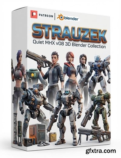 Strauzek - Quiet MHX v08 3D Blender Collection