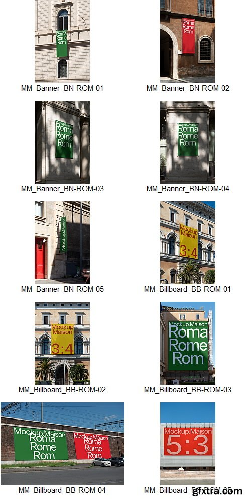 Mockup Maison - Roma Collection &ndash; 27 Mockups $110