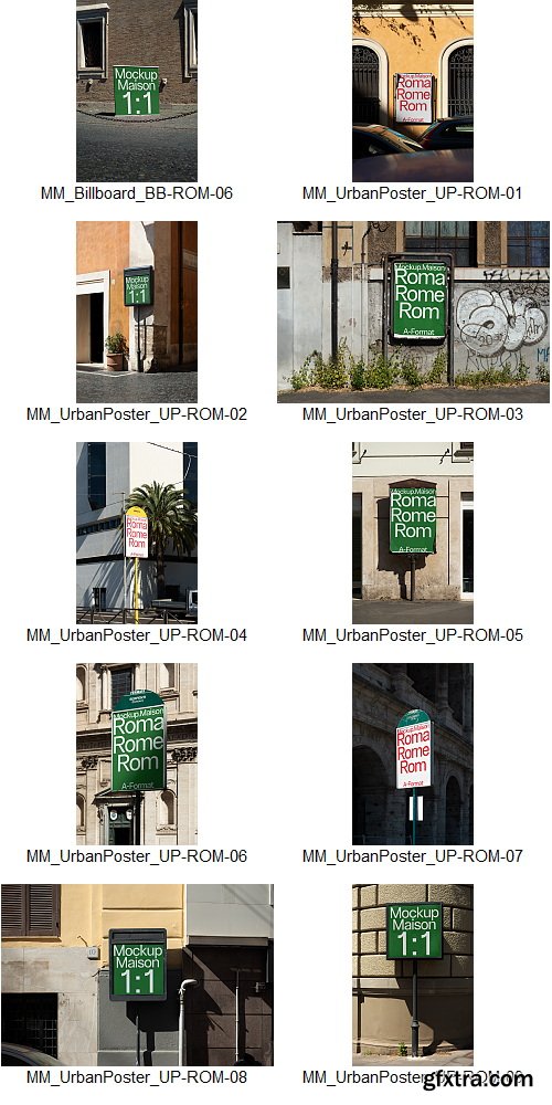 Mockup Maison - Roma Collection &ndash; 27 Mockups $110