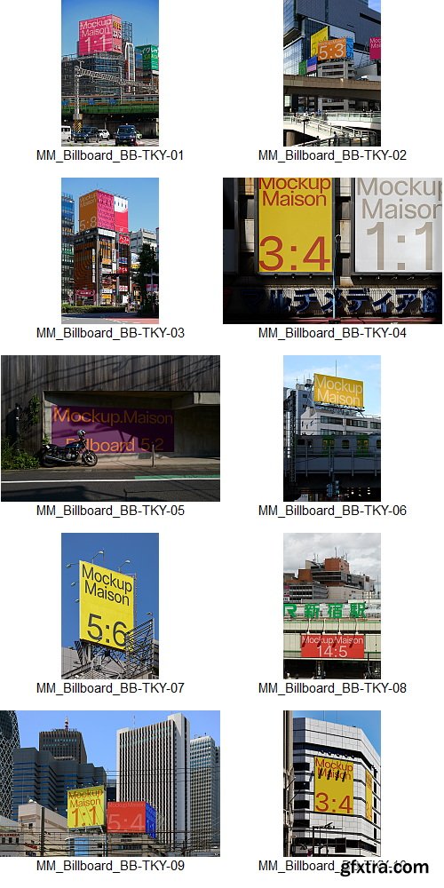 Mockup Maison - Tokyo Collection &ndash; 18 Mockups $80