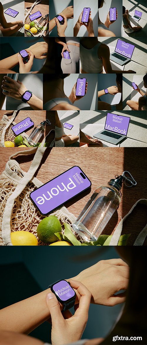 Mockup Maison - Yoga Devices Collection – 16 Mockups $79 Mockup Maison - Yoga Devices Collection – 16 Mockups $79