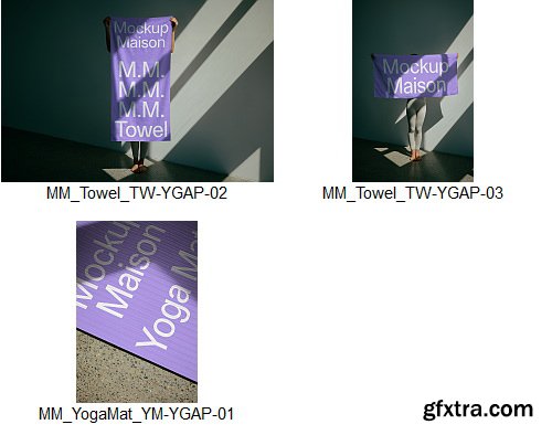 Mockup Maison - Yoga Print and Merch Collection &ndash; 23 Mockups $99