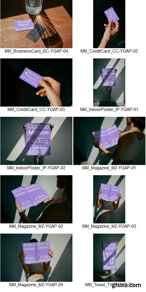 Mockup Maison - Yoga Print and Merch Collection &ndash; 23 Mockups $99