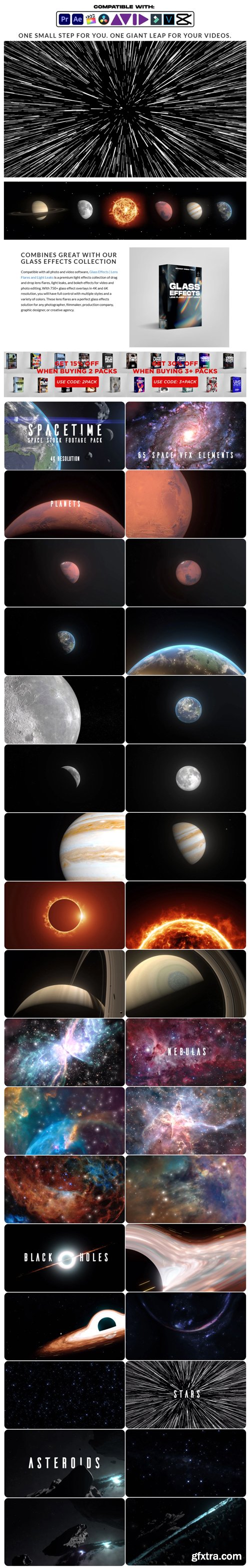 Sickboat - SPACETIME: 4K SPACE STOCK FOOTAGE PACK