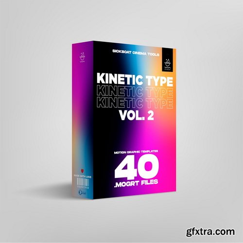 Sickboat - KINETIC TYPE PACK: ANIMATED TEXT KIT VOL. 2