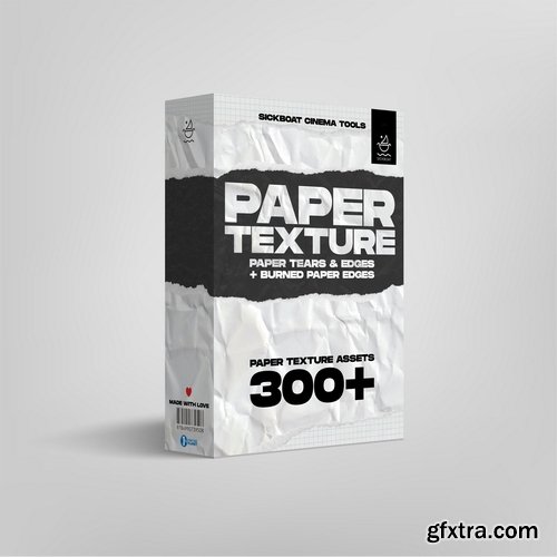 Sickboat - PAPER TEXTURE PACK: PAPER TEXTURE PNG + PAPER TEARS