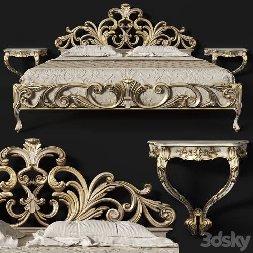 '3dsky Pro - Bed Silvano Grifoni Letto 2321'