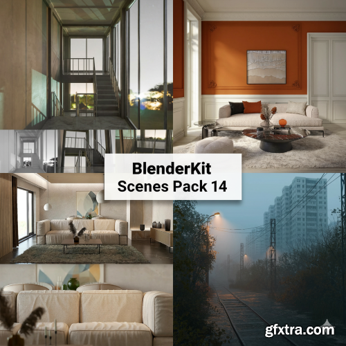 BlenderKit - Scenes Pack #14 BlenderKit - Scenes Pack #14