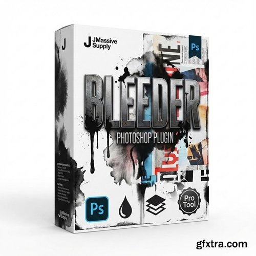 Massive Supply - BLEEDER Photoshop Plugin