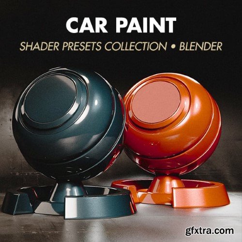 Gumroad - Car Paint &bull; Shader Presets Collection &bull; Blender