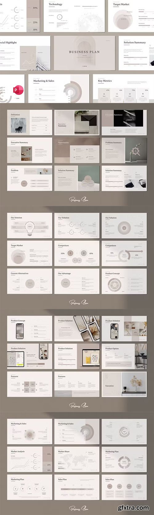 Business Plan Powerpoint Presentation Template